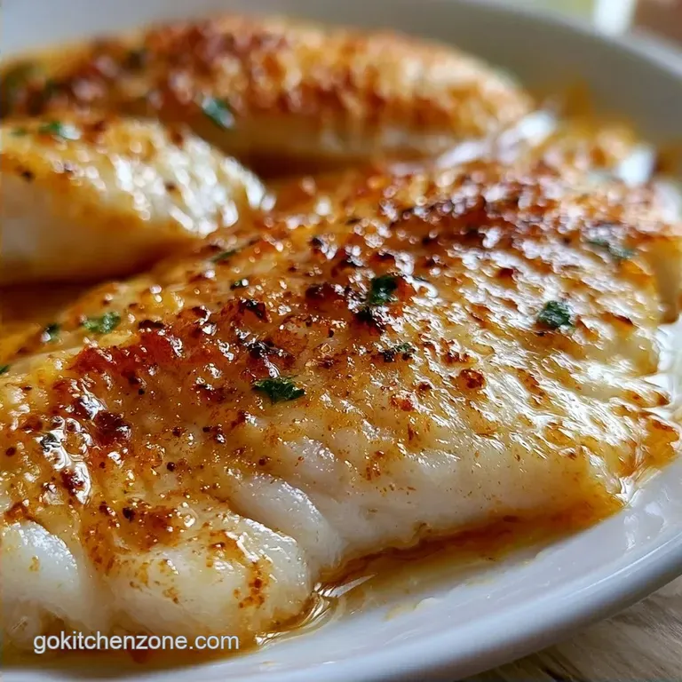Pan-Seared Quick Cooked Tilapia Fillets