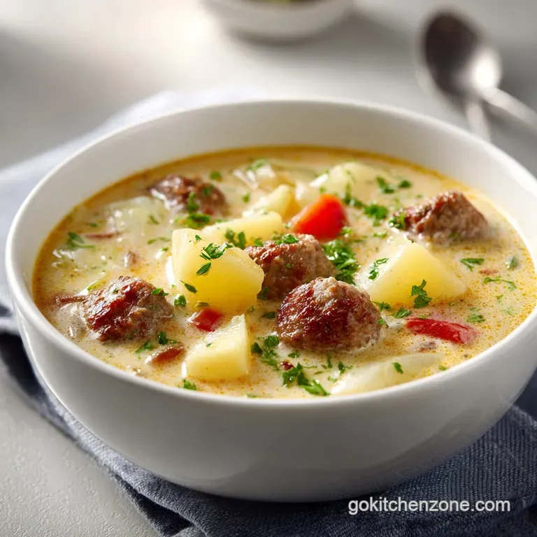 Sausage Potato Soup Recipe