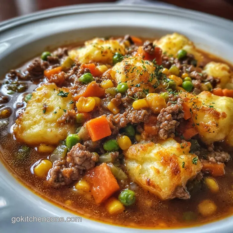 Shepherds Pie Soup: Hearty Comfort