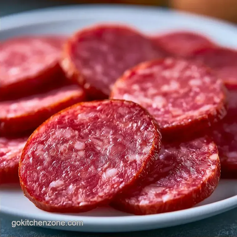 Old Fashioned Smoked Summer Sausage: No Casing