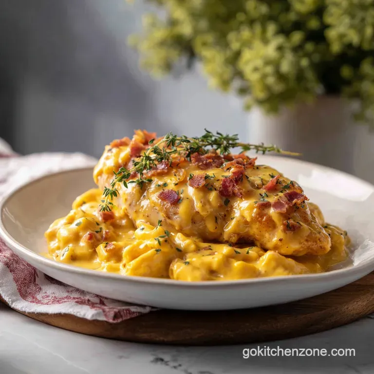 Smothered Chicken Recipe with Onion Gravy