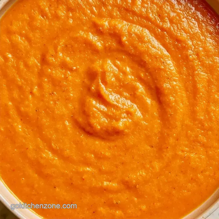Creamy Spiced Sweet Potato Soup