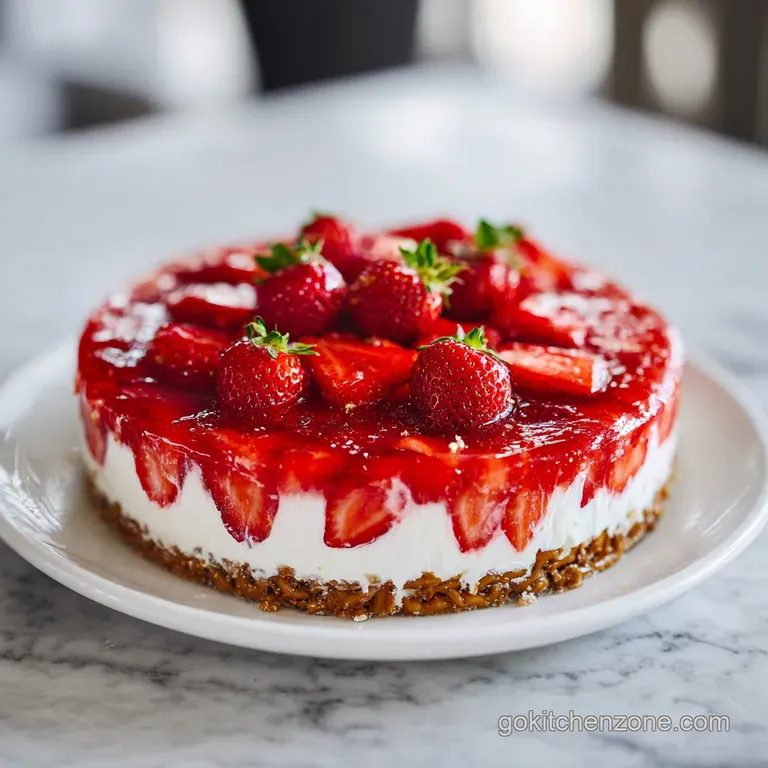 Classic Strawberry Pretzel Salad Recipe