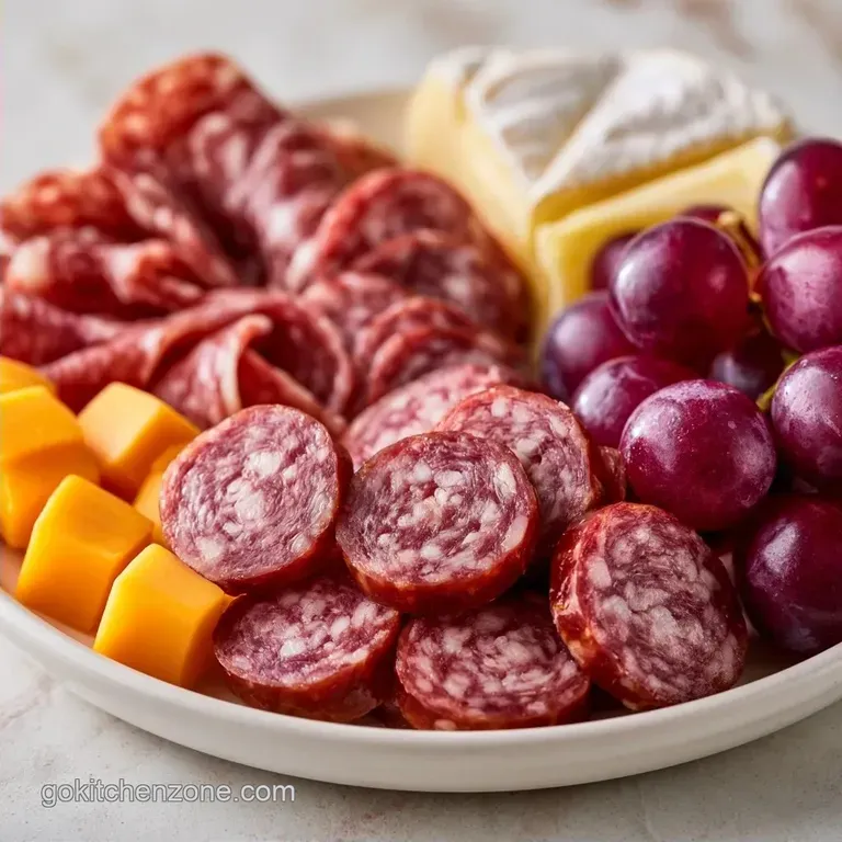 Summer Sausage Charcuterie Board in 30 Minutes