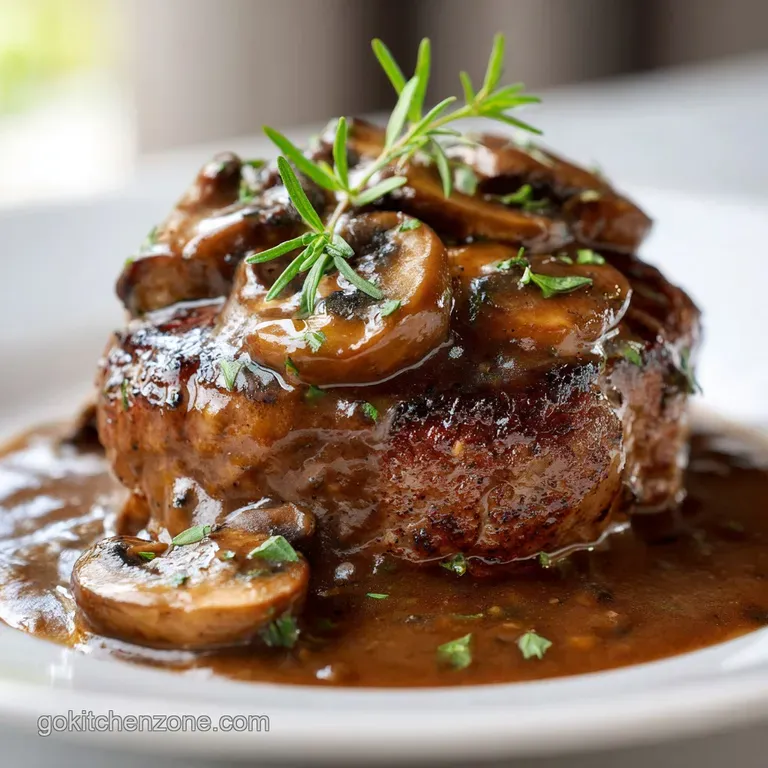 The Best Salisbury Steak: Tender Beef and Mushroom Gravy