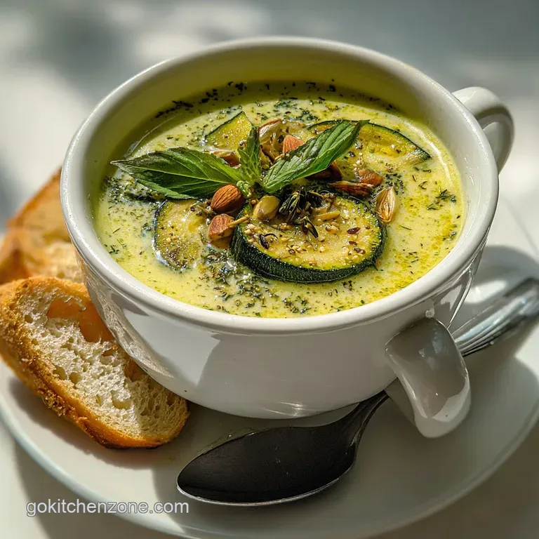 Zucchini Soup Recipe: Velvety Potato Base