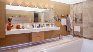 Bathroom Mirrors and Light Fixtures