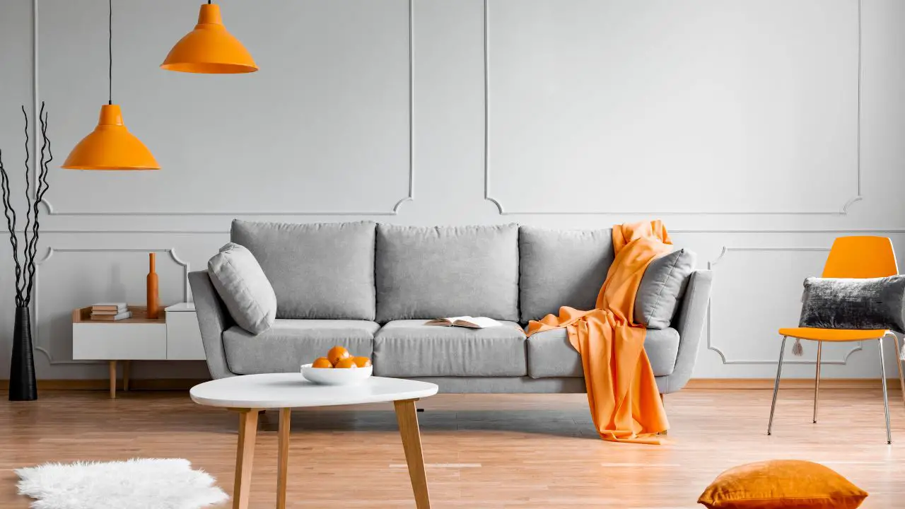 What Colors Go With Grey Sofa